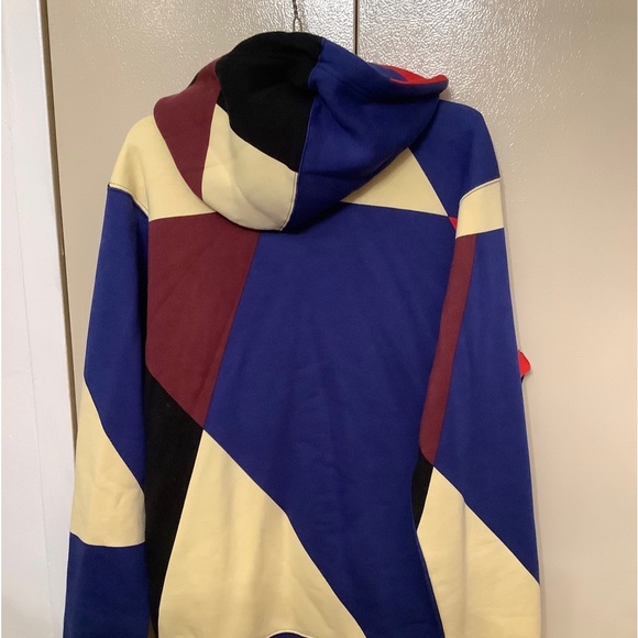 Nike Kylie Irving Fleece Full Zip Hoodie Multicolor Block - Picture 10 of 11